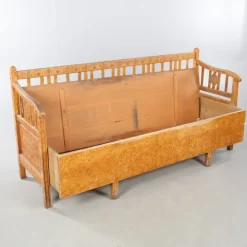 Pamono Antique Swedish Marbled Bench, 1890s Discount