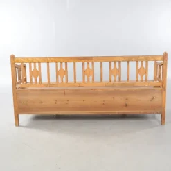 Pamono Antique Swedish Marbled Bench, 1890s Discount