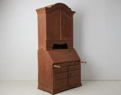 Pamono Antique Swedish Rococo and Gustavian Style Secretary Cabinet Best