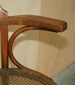 Pamono Antique Swivel Desk Chair from Thonet, 1900 New