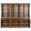 Pamono Antique Teak Bookcase with Patina Clearance