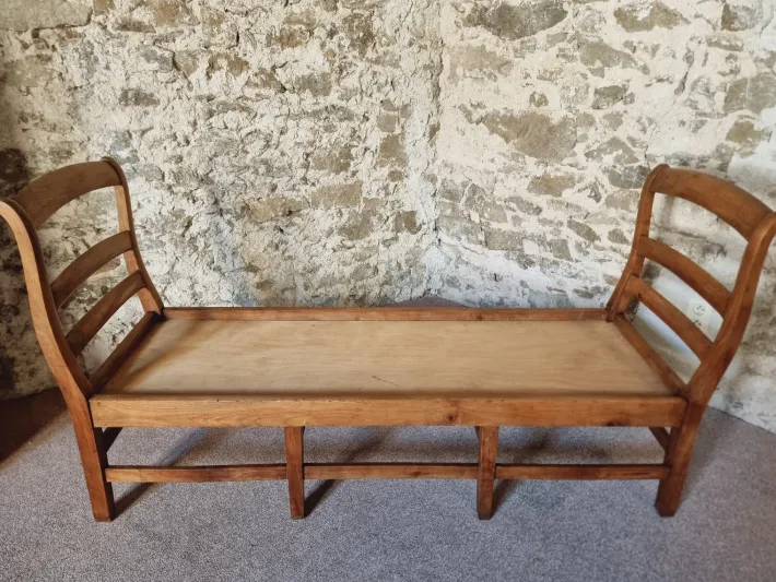 Pamono Antique 19th Century French Cherrywood Daybed Discount