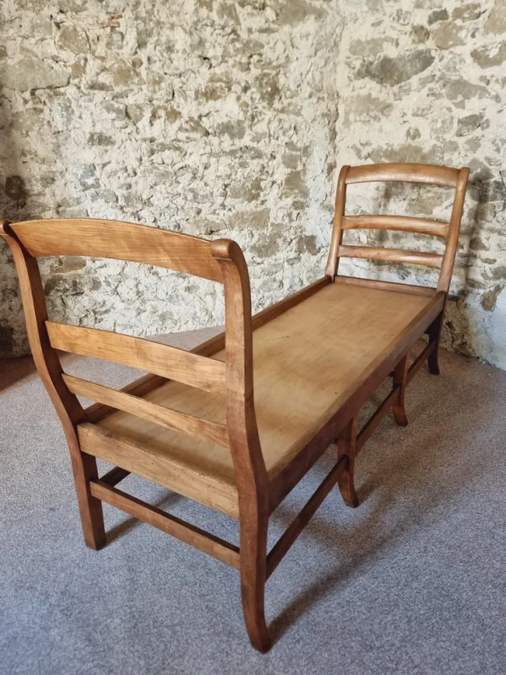 Pamono Antique 19th Century French Cherrywood Daybed Discount