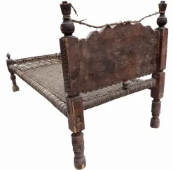 Pamono Antique 19th Century Swat Valley-Pakistan Charpoi Bed, 1920s Outlet