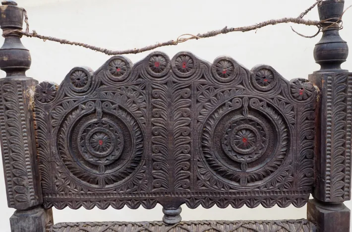 Pamono Antique 19th Century Swat Valley-Pakistan Charpoi Bed, 1920s Outlet