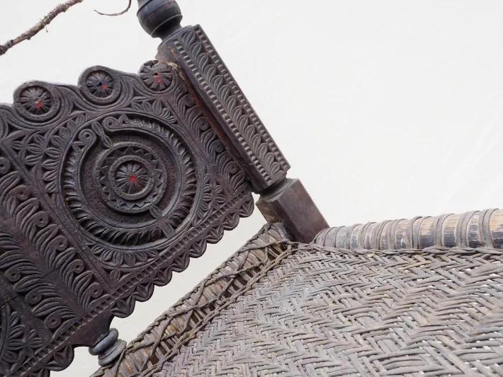 Pamono Antique 19th Century Swat Valley-Pakistan Charpoi Bed, 1920s Outlet