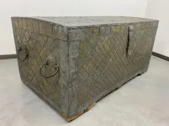 Pamono Antique Travel Chest, 1700s