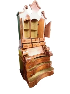 Pamono Antique Trumeau Flap Secretary, 1890s Discount