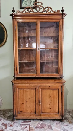 Pamono Antique Tuscan Showcase Buffet, 1890s Online