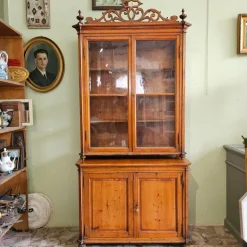 Pamono Antique Tuscan Showcase Buffet, 1890s Online