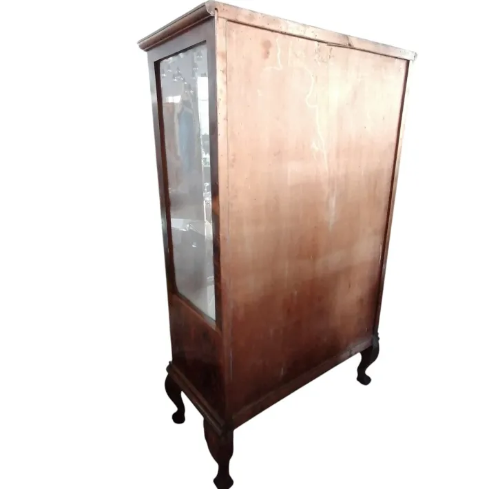Pamono Antique Venetian Display Cabinet in Walnut Root, 1890s Online