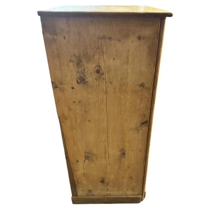 Pamono Antique Victorian English Pine Cabinet Outlet
