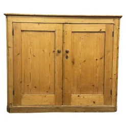 Pamono Antique Victorian English Pine Cabinet Outlet