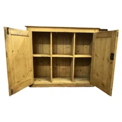 Pamono Antique Victorian English Pine Cabinet Outlet