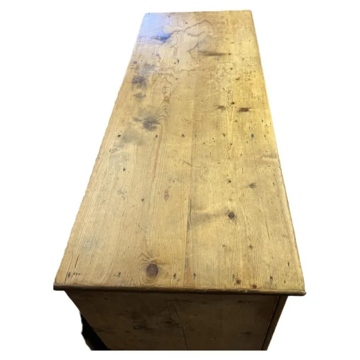 Pamono Antique Victorian English Pine Cabinet Outlet