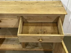 Pamono Antique Victorian Fir Buffet, 1800s Best