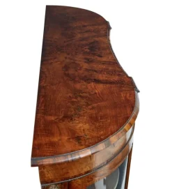 Pamono Antique Victorian Glazed Burr Walnut Sideboard, 1800s Clearance