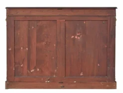 Pamono Antique Victorian Glazed Burr Walnut Sideboard, 1800s Clearance