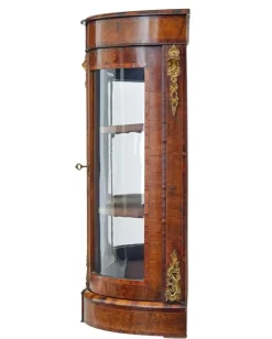 Pamono Antique Victorian Glazed Burr Walnut Sideboard, 1800s Clearance