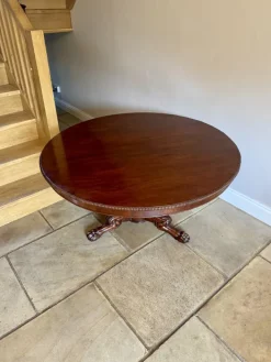 Pamono Antique Victorian Mahogany Dining Table, 1870 Online