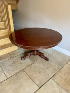 Pamono Antique Victorian Mahogany Dining Table, 1870 Online