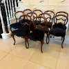 Pamono Antique Victorian Rosewood Dining Chairs, 1850s, Set of 10 Online