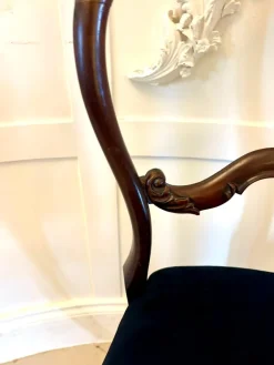 Pamono Antique Victorian Rosewood Dining Chairs, 1850s, Set of 10 Online