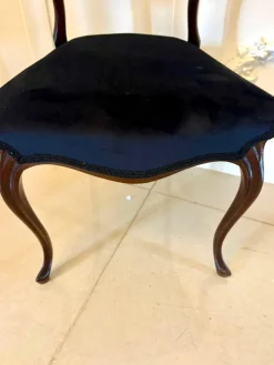 Pamono Antique Victorian Rosewood Dining Chairs, 1850s, Set of 10 Online