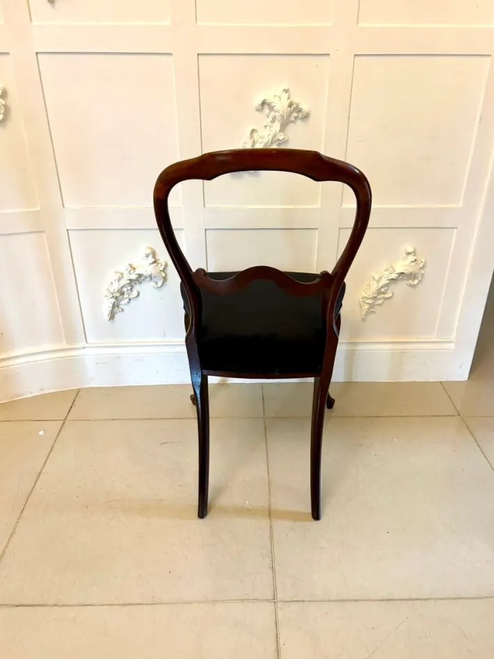 Pamono Antique Victorian Rosewood Dining Chairs, 1850s, Set of 10 Online