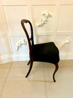 Pamono Antique Victorian Rosewood Dining Chairs, 1850s, Set of 10 Online