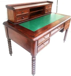 Pamono Antique Victorian Secretary with Top Section, 19th Century, Set of 2 Clearance