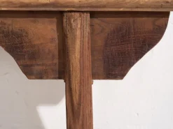 Pamono Antique Wabi Sabi Style Bench, 1870s Hot