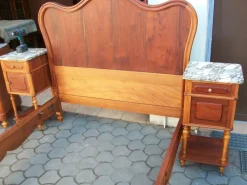Pamono Antique Walnut Bedroom Set, 1890s, Set of 4 Sale