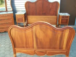 Pamono Antique Walnut Bedroom Set, 1890s, Set of 4 Sale