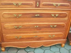 Pamono Antique Walnut Bedroom Set, 1890s, Set of 4 Sale