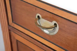 Pamono Antique Walnut Chest of Drawers with Marble Top, 1700s Outlet