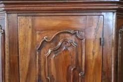 Pamono Antique Walnut Corner Cabinets, 1600s, Set of 2 Sale