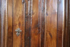 Pamono Antique Walnut Corner Cabinets, 1600s, Set of 2 Sale