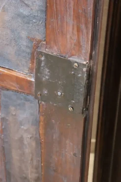 Pamono Antique Walnut Corner Cabinets, 1600s, Set of 2 Sale