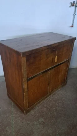 Pamono Antique Walnut Sideboard, 1890s Online