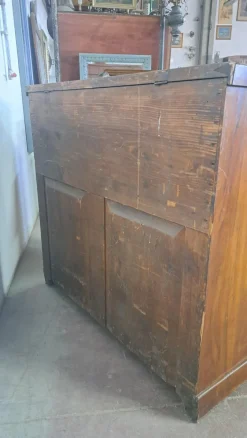 Pamono Antique Walnut Sideboard, 1890s Online