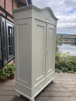 Pamono Antique Wardrobe in Fir, 1890s Discount