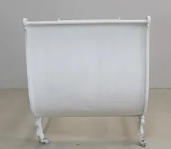 Pamono Antique White Cast Iron Crib, 1900s Hot