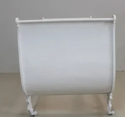 Pamono Antique White Cast Iron Crib, 1900s Hot