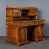 Pamono Antique Wilhelminian Oak Secretaire Desk Hot