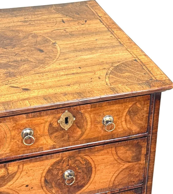 Pamono Antique William & Mary Walnut Chest of Drawers, 1695 Online