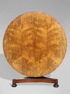 Pamono Antique William IV Rosewood Centre Table, 1830 Clearance