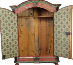 Pamono Antique Windisch Louis Xvi Cabinet, Bevelled Around 1780 Sale