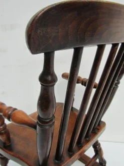 Pamono Antique Windsor Children's Rocking Chair, 1850 Clearance