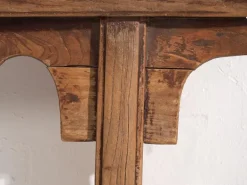 Pamono Antique Wood Bench, 1870s Best